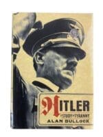 WW2 German Hitler A Study in Tyranny Alan Bullock Hardcover Reference Book