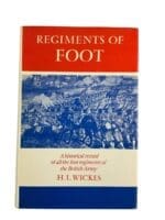 British Army Regiments of Foot Used Hardcover Reference Book British Army Regiments of Foot Used Hardcover Reference Book