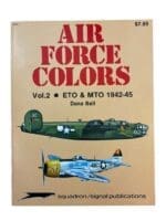 WW2 US USAAF Air Force Colors Vol 2 ETO and MTO Squadron Signal Issue 6151 Used Softcover Reference Book