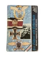 WW2 German For Fuhrer and Fatherland Military Awards of the Third Reich New Hardcover Reference Book