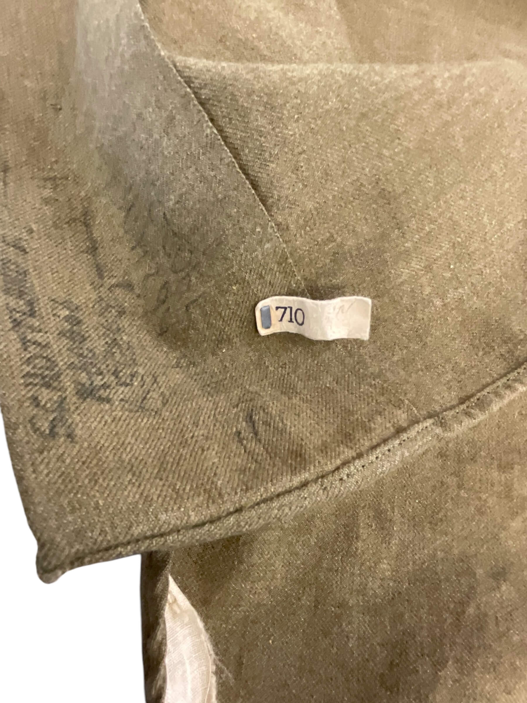 WW2 US Wool Shirt Named & Service No. WW2 US Wool Shirt Named & Service No.