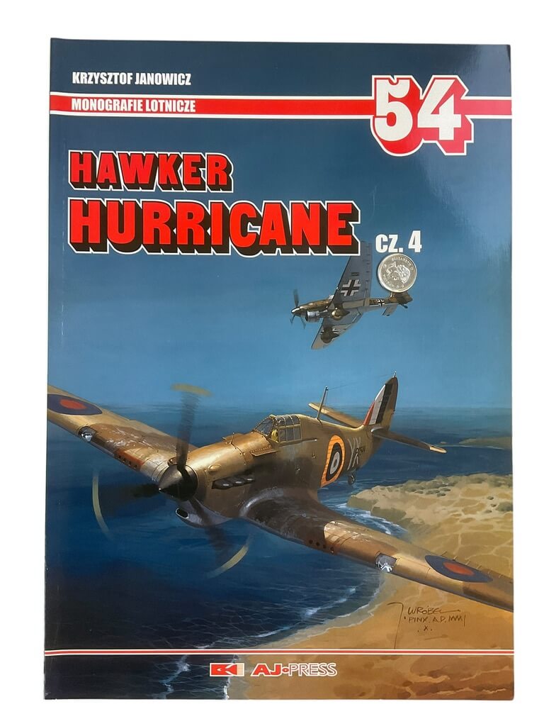 WW2 British RAF Hawker Hurricane Vol 4 Polish Text Reference Book WW2 British RAF Hawker Hurricane Vol 4 Polish Text Reference Book