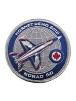Canadian RCAF Hornet Demo 2018 Norad 60 Squadron Crest Patch