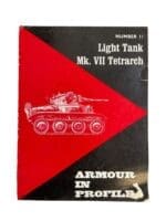 WW2. Armour in Profile Tetrarch 11 Reference Book WW2. Armour in Profile Tetrarch 11 Reference Book