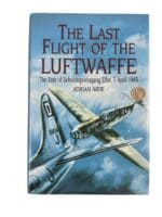 WW2 German The Last Flight of the Luftwaffe Fate of Schulungslehrgang Elbe Used Hardcover Reference Book