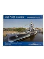 WW2 US USN USS North Carolina Technical Reference 1 2nd Reference Book