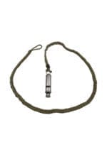 WW2 British Army Whistle Broad Arrowed 1943 Dated