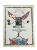 WW2 Canadian RCNVR Company Memorial