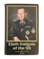 WW2 German Cloth Insignia of the SS New Hardcover Reference Book