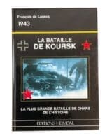 WW2 German The Battle of Kursk 1943 The Largest Tank Battle in History FRENCH TEXT Used Hardcover Reference Book