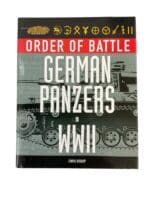 WW2 German Order of Battle German Panzers in WW2 Used Hardcover Reference Book