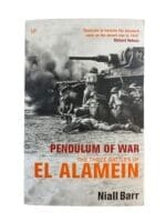 WW2 British Pendulum of War The Three Battles of El Alamein Used Softcover Reference Book