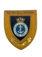 British Sea Cadet Corps Award Plaque Named Size 7″ Tall x 6″ Wide