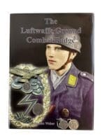 WW2 German Luftwaffe Ground Combat Badge Hard Cover Reference Book