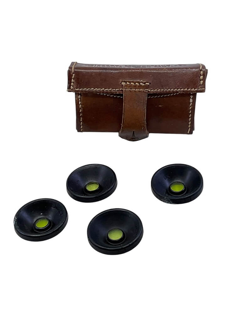 WW2 British Binoculars No 1 Mk1 Moderating Glasses In Leather Case WW2 British Binoculars No 1 Mk1 Moderating Glasses In Leather Case