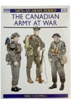 WW1 WW2 The Canadian Army at War Osprey Men at Arms No 164 Used Softcover Reference Book