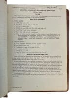 Post WW2 British Infantry Division Defense Instruction Reference Book