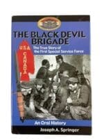 WW2 US Canadian 1st SSF The Black Devil Brigade New Hardcover Reference Book