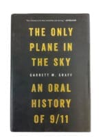 US The Only Plane in the Sky An Oral History of 9/11 Hardcover Reference Book US The Only Plane in the Sky An Oral History of 9/11 Hardcover Reference Book