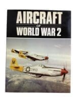 WW2 US British German Aircraft of World War 2 Used Hardcover Reference Book