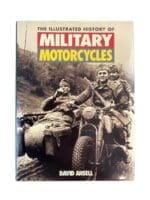WW2 US British German The Illustrated History of Military Motorcycles Used Hardcover Reference Book
