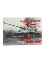WW2 German Peiper's Panzers Face the US Army December 1944 FRENCH TEXT Used Softcover Reference Book