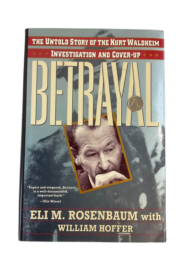 WW2 Betrayal Untold Story Kurt Waldheim Investigation Cover-up Reference Book WW2 Betrayal Untold Story Kurt Waldheim Investigation Cover-up Reference Book