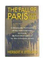 WW2 German The Fall of Paris June 1940 Used Hardcover Reference Book