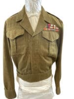 WW2 British Royal Engineers Lt Col Battle Dress Airborne Qualified Decorated