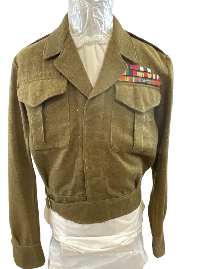 WW2 British Royal Engineers Lt Col Battle Dress Airborne Qualified Decorated WW2 British Royal Engineers Lt Col Battle Dress Airborne Qualified Decorated