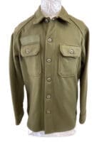 US Army OD Green Wool Shirt Size Medium