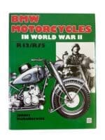 WW2 German BMW Motorcycles in World War 2 B12/R75 New Softcover Reference Book