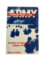 WW2 US Howlin Mad vs The Army Conflict in Command Saipan 1944 Reference Book WW2 US Howlin Mad vs The Army Conflict in Command Saipan 1944 Reference Book