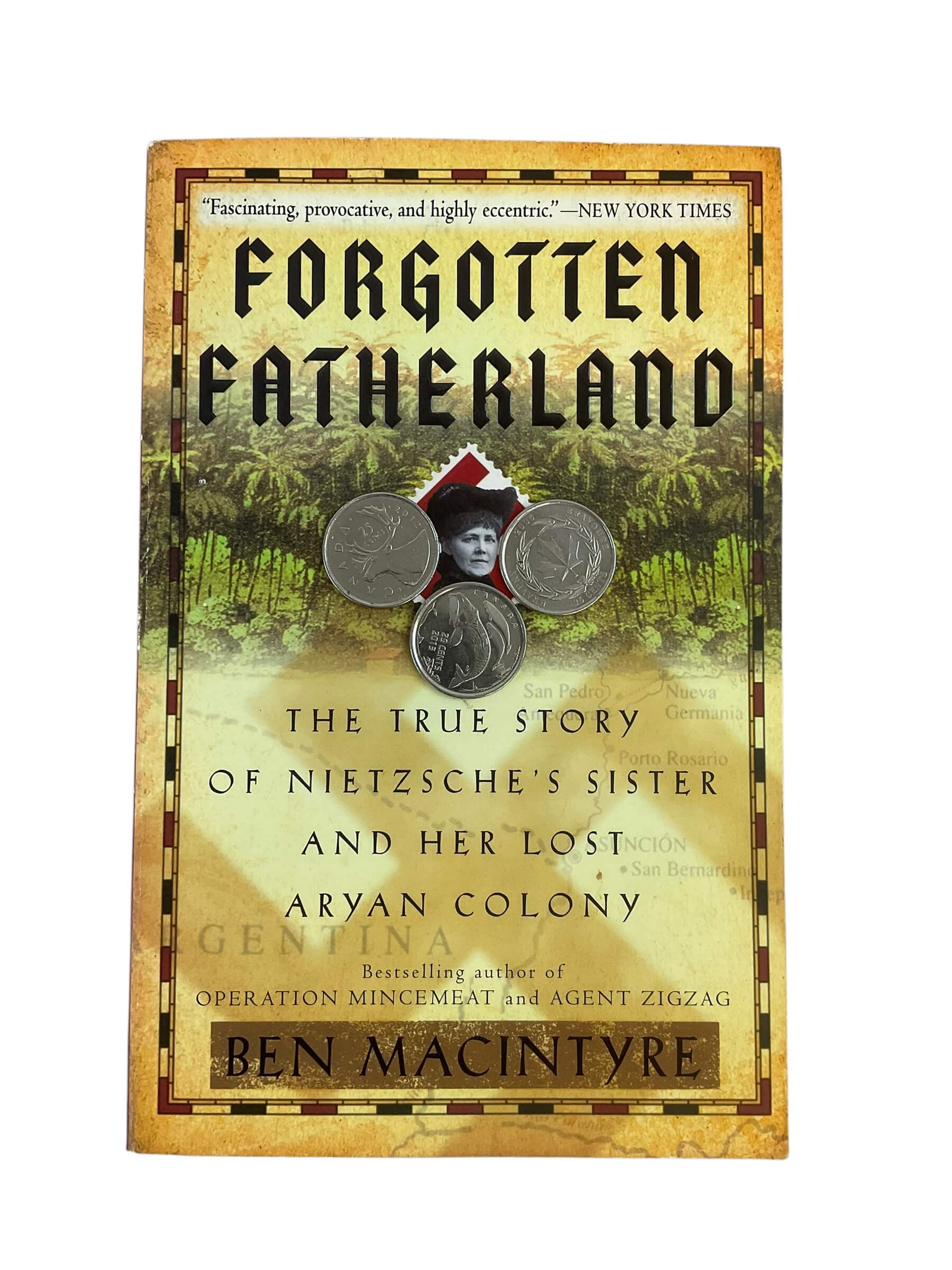 WW2 German Forgotten Fatherhood Story of Nietzsche's Sister and Lost Aryan Colony Used Softcover Reference Book WW2 German Forgotten Fatherhood Story of Nietzsche's Sister and Lost Aryan Colony Used Softcover Reference Book