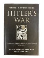 WW2 German Hitler's War Key Strategic Decisions 1940 to 1945 Used Hardcover Reference Book