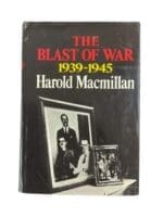 WW2 British Blast Of War 39-45 Harold Macmillan Book