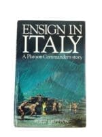 WW2 British Ensign in Italy A Platoon Commander's Story Used Hardcover Reference Book
