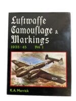 WW2 German Luftwaffe Camouflage and Markings 1935 to 45 Vol 1 New Hardcover Reference Book