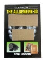 WW2 German A Collector's Guide to The Allgemeine-SS New Softcover Reference Book