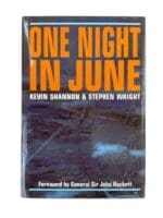 WW2 British D-Day One Night in June Used Hardcover Reference Book