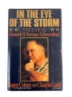 US In the Eye of the Storm Life of General Schwarzkopf Hardcover Reference Book US In the Eye of the Storm Life of General Schwarzkopf Hardcover Reference Book