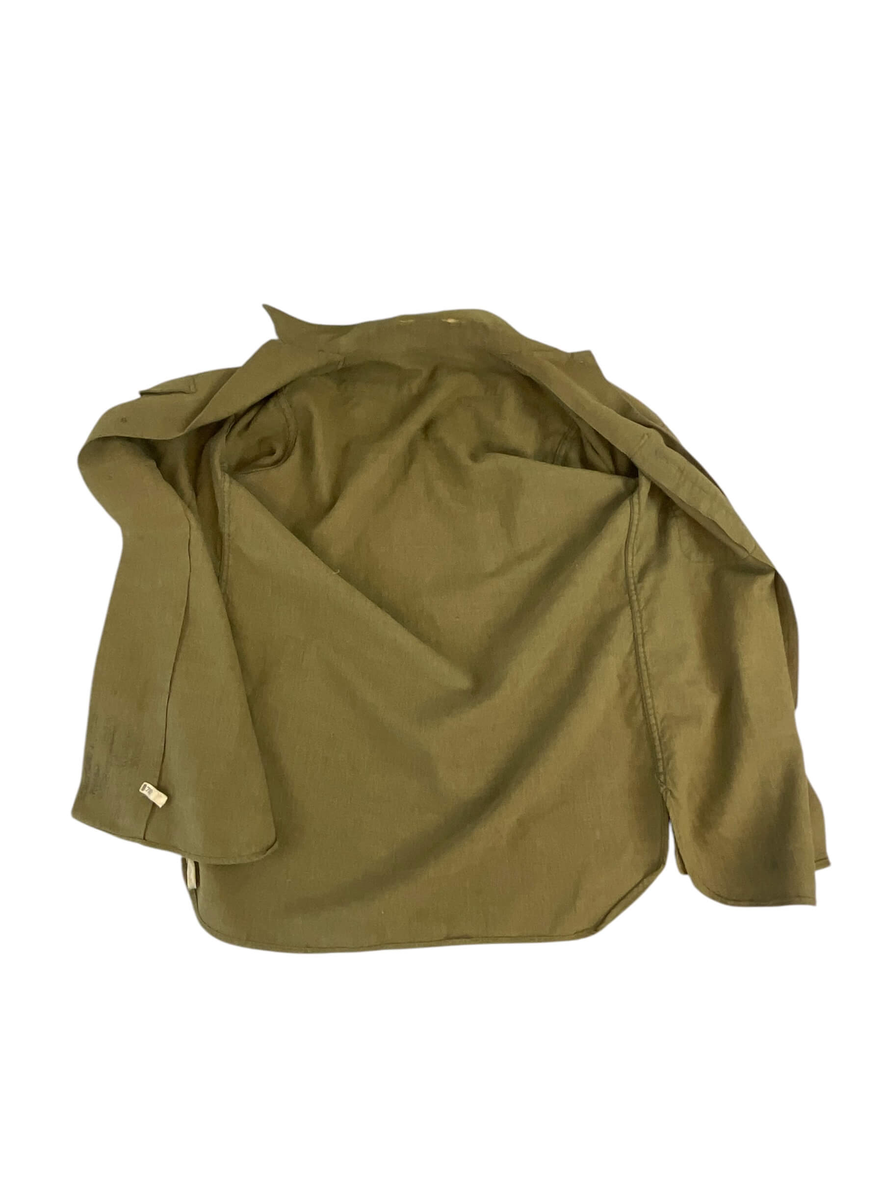 WW2 US Wool Shirt Named & Service No. WW2 US Wool Shirt Named & Service No.