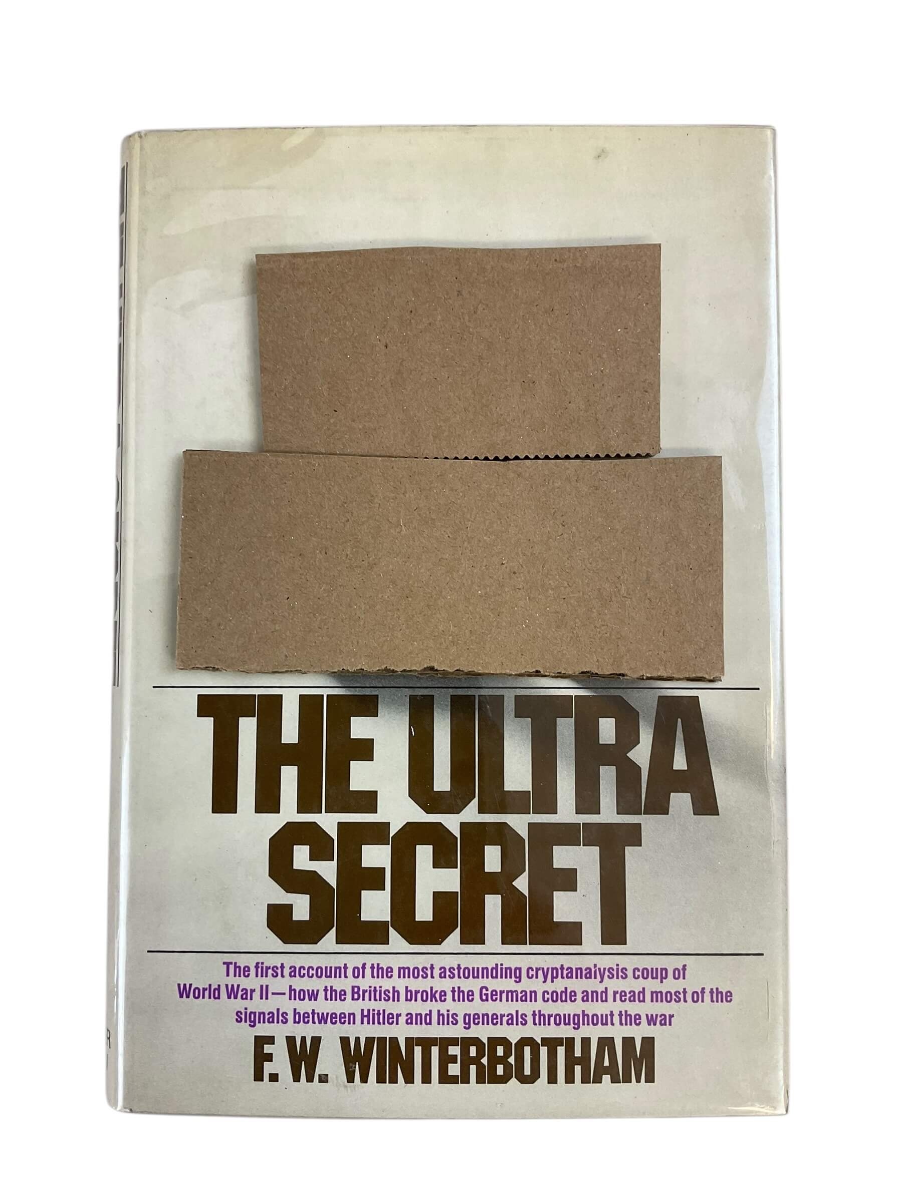 WW2 British Code Breakers The Ultra Secret Hard Cover Reference Book WW2 British Code Breakers The Ultra Secret Hard Cover Reference Book