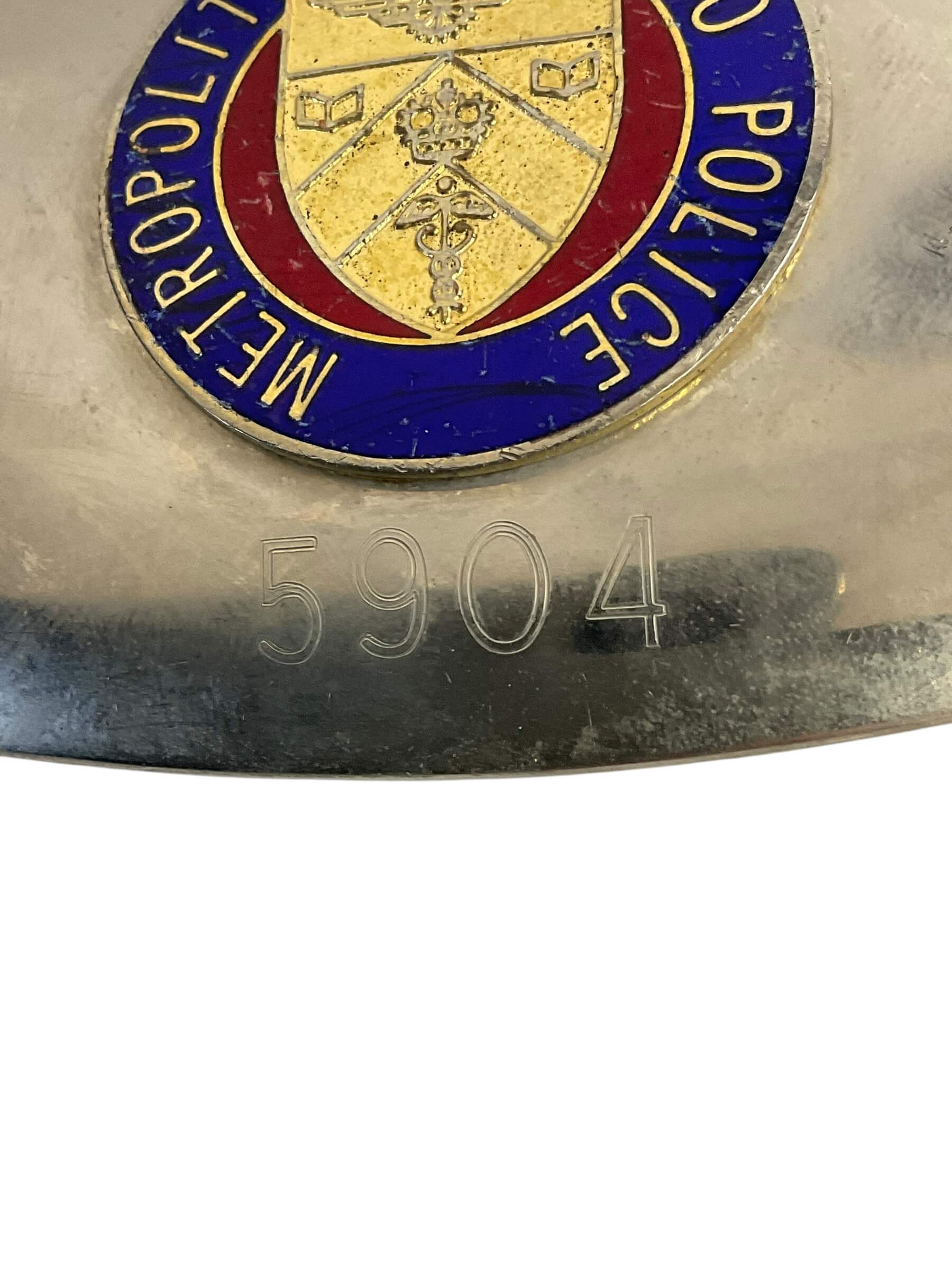 Canadian Toronto Police Dress Belt with Buckle Named and Numbered Canadian Toronto Police Dress Belt with Buckle Named and Numbered