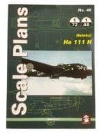 WW2 German Heinkel He 111 H Scale Plans No 48 Reference Book