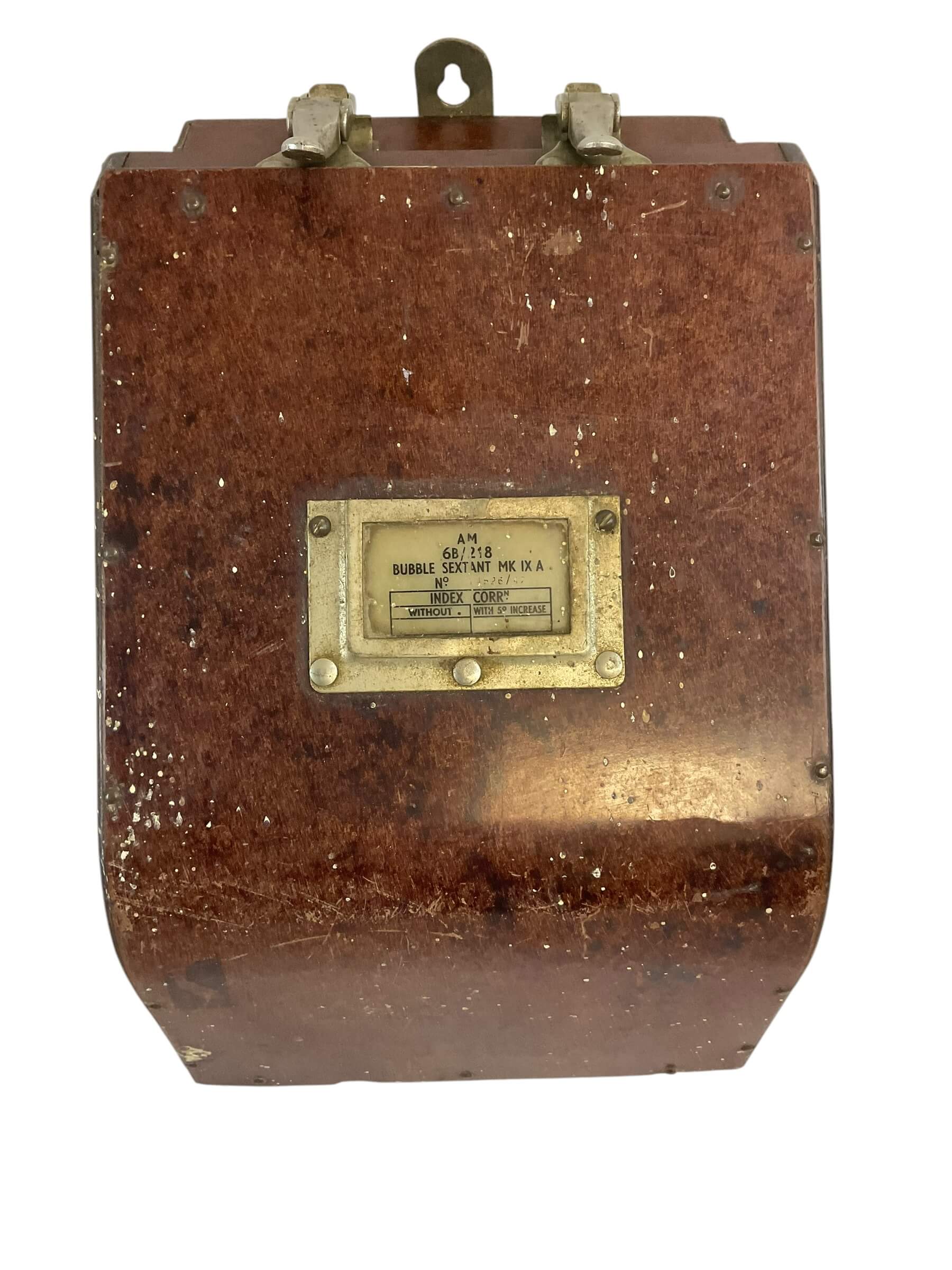 WW2 British Royal Air Force RAF Bubble Sextant Mk IX A In Case WW2 British Royal Air Force RAF Bubble Sextant Mk IX A In Case