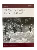 WW2 US USMC Marine Corps Raider 1942 to 43 Osprey Warrior No 109 Reference Book