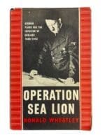 WW2 German Operation Sea Lion Invasion Of England Hard Cover Reference Book