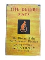 WW2 British 7th Armoured Division The Desert Rats Used Hardcover Reference Book
