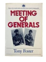 WW2 US German Meeting of Generals Tony Foster Softcover Reference Book